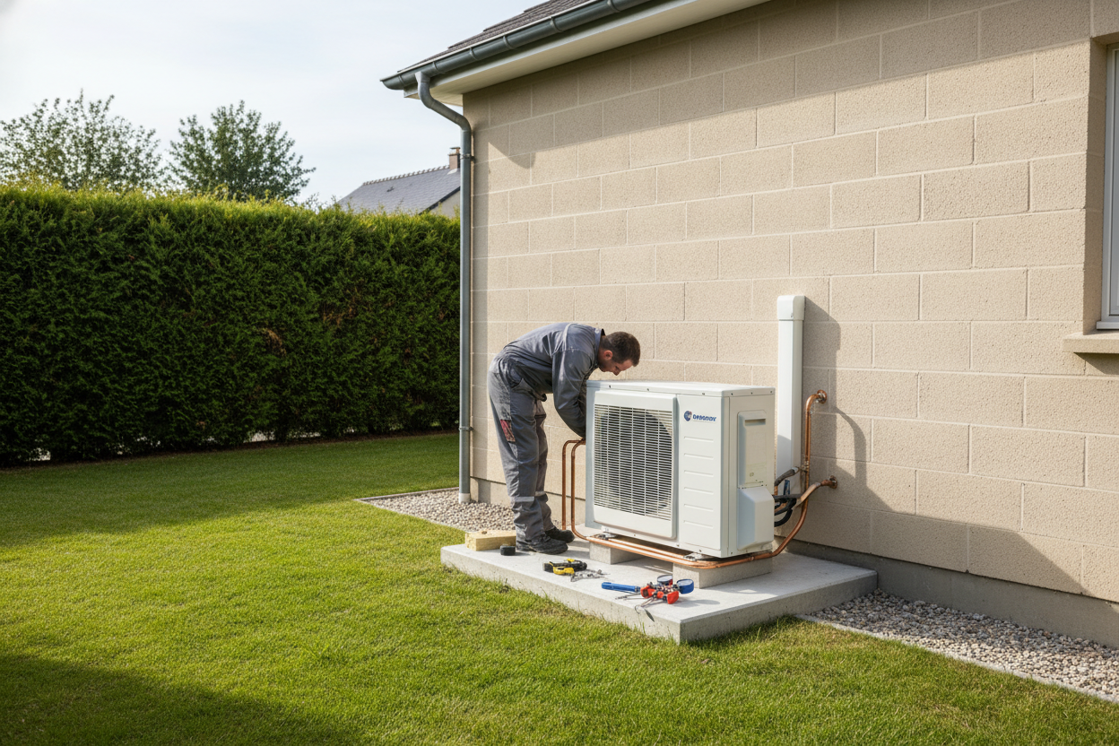 Installation de Pompe à Chaleur à Auxerre — Artisan RGE QualiPAC